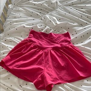 Aerie High Waist Fuchsia Shorts